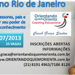 VEM AÍ….1º WORKSHOP NO RIO DE JANEIRO