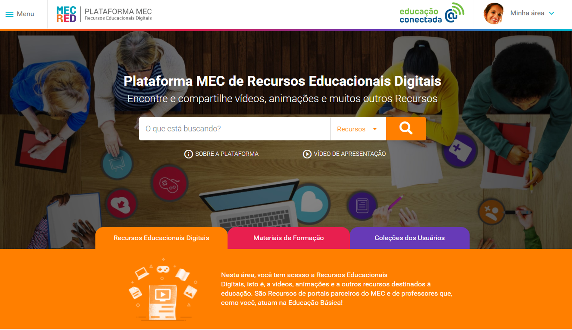 Plataforma integrada MEC RED